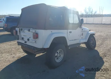 1998 Jeep Wrangler Sahara из США, поврежденный, VIN 1J4FY49S2WP802400